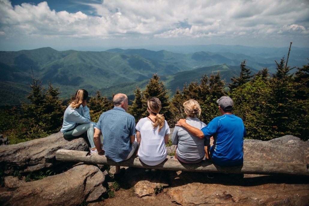 Family Hiking in the Asheville Mountains